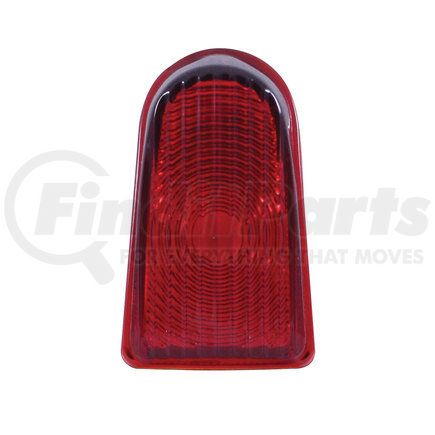 C4005 by UNITED PACIFIC - Tail Light Lens - Glass, for 1949-1950 Chevy Passenger Car