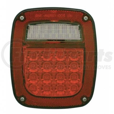 39353B by UNITED PACIFIC - Brake/Tail/Turn Signal Light - LED Reflector Universal Combination Tail Light, without License Light