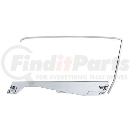 110615 by UNITED PACIFIC - Door Glass Frame and Channel Kit - for 1964.5-1966 Ford Mustang Convertible