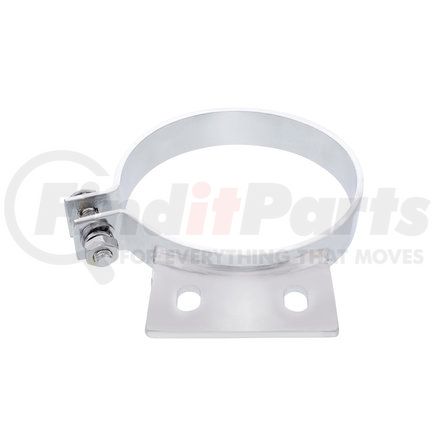 21331 by UNITED PACIFIC - Exhaust Clamp - 4", Stainless, for Peterbilt