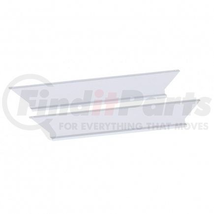 29064 by UNITED PACIFIC - Kick Plate - Upper Step, Stainless Steel, for Volvo