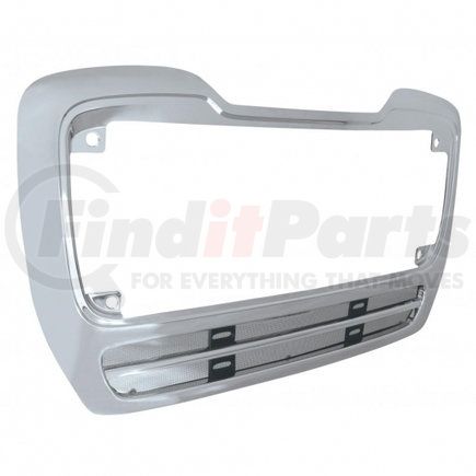 21202 by UNITED PACIFIC - Grille Surround - Chrome, for Freightliner M2