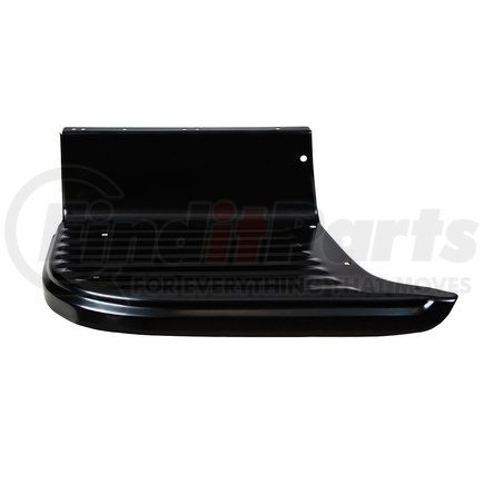 170551 by UNITED PACIFIC - Bedside Step - Driver Side, Steel, Ribbed Style, Black Painted, for 1955-1959 Chevy & GMC Shortbed Truck