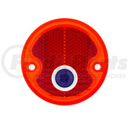 C545507 by UNITED PACIFIC - Tail Light Lens - With Blue Dot, for 1954-1955 Chevy 1st Series Truck
