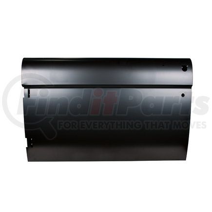 110373 by UNITED PACIFIC - Door Shell - Black EDP, Die Stamped, Driver Side, 20 Gauge Sheet Metal, for 1968-1977 Ford Bronco