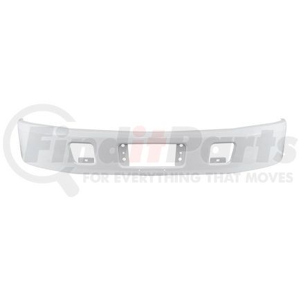 21473 by UNITED PACIFIC - Bumper - White, for 2005+ Hino 238 / 258 / 268 / 338