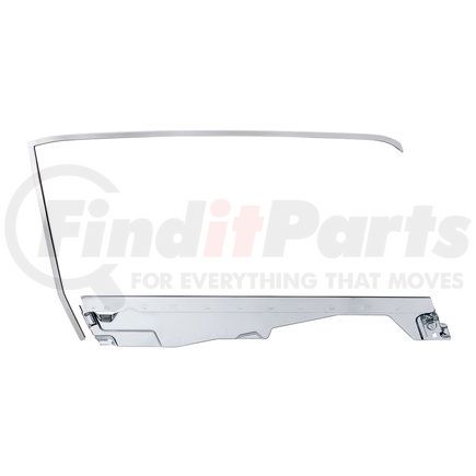 110614 by UNITED PACIFIC - Door Mirror Frame - Passenger Side, with Channel Kit, for 1964.5-66 Ford Mustang Convertible