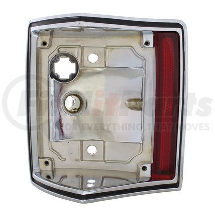 110160 by UNITED PACIFIC - Tail Light Housing - Chrome, for 1970-1972 Chevrolet El Camino/Station Wagon