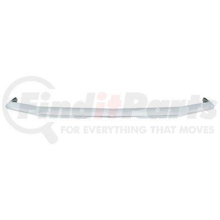 110484 by UNITED PACIFIC - Bumper - Chrome, Heavy Gauge Sheet Metal, Front, for 1967-1968 Ford Mustang