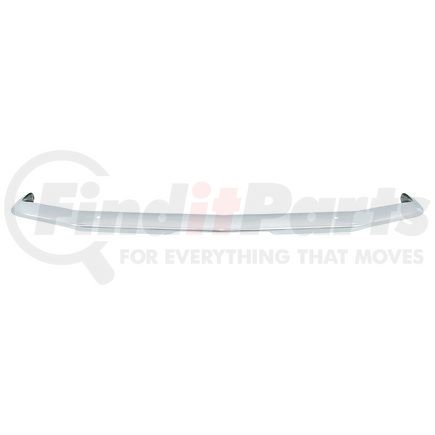 United Pacific 110484 Bumper Bumper - Chrome, Heavy Gauge Sheet Metal, Front, for 1967-1968 Ford Mustang