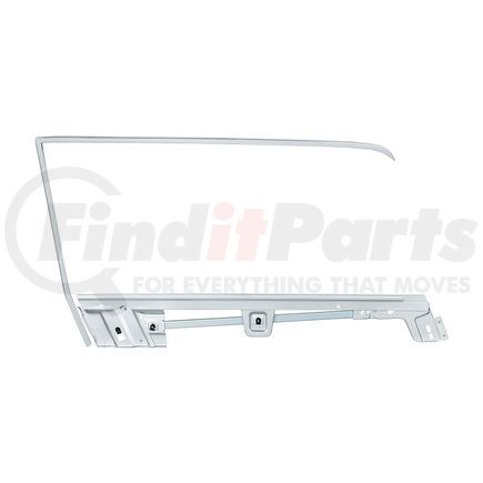 110632 by UNITED PACIFIC - Door Glass Frame Kit - for 1967-1968 Ford Mustang Coupe