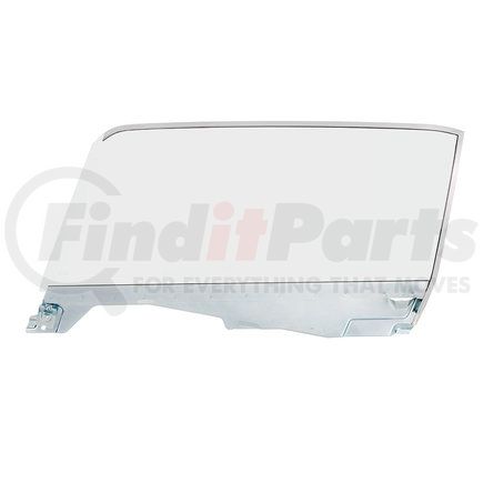 110605 by UNITED PACIFIC - Door Glass - Driver Side, Untinted, Assembly, for 1964.5-66 Ford Mustang, Convertible