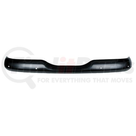 110726 by UNITED PACIFIC - Bumper - Black, Powder Coated, Rear, for 1955-1959 Chevy & GMC Truck