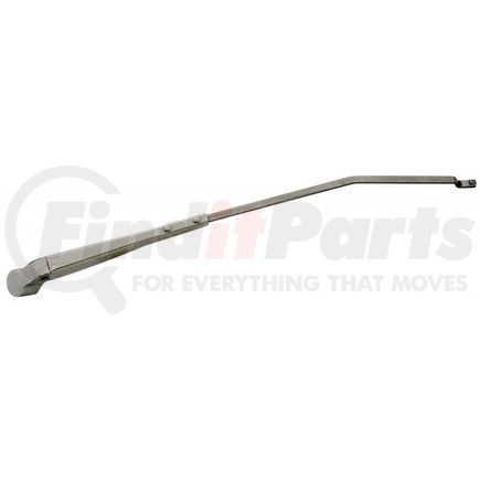 190472 by UNITED PACIFIC - Windshield Wiper Arm - Passenger Side, Polished Stainless Steel, for 1947-1953 Chevy Truck