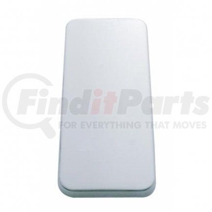 20518 by UNITED PACIFIC - Door Vent Cover - Vent Door Cover, Plain, Stainless Steel, for Peterbilt