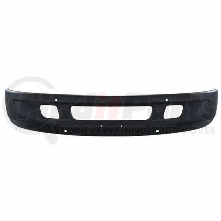 20705 by UNITED PACIFIC - Bumper - Small Tow Hole, Black, for International 2002+