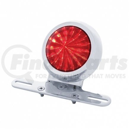 20638 by UNITED PACIFIC - Fender Light - 1950s Pontiac Style, 41 LED, with Red Lens