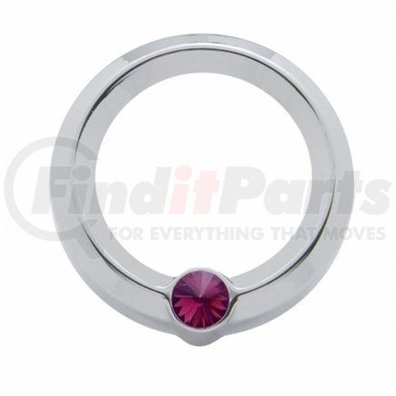 20840 by UNITED PACIFIC - Gauge Bezel - Gauge Cover, Small, Purple Diamond, for Signature Freightliner