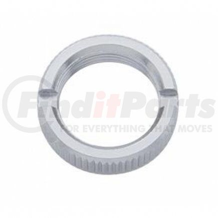 21002 by UNITED PACIFIC - Toggle Switch Face Nut - Chrome, for Peterbilt and Freightliner Toggle Switches