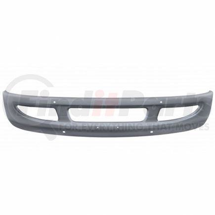 21266 by UNITED PACIFIC - Bumper - Large Tow Hole, Silver, for International 02+ Durastar