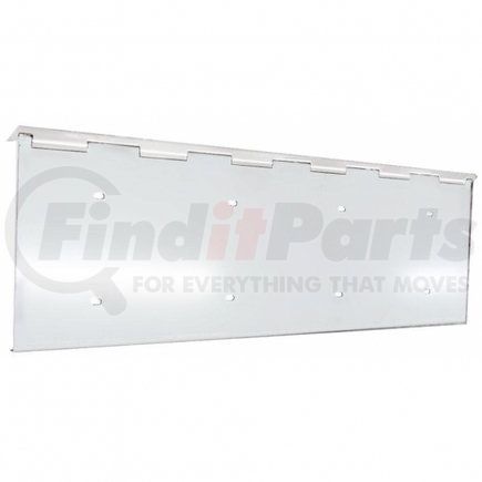 21553 by UNITED PACIFIC - License Plate Frame - Stainless 2, with Hinge