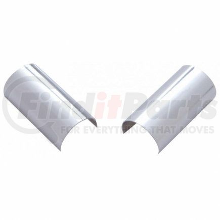 21900 by UNITED PACIFIC - Door Hinge Cover - Stainless Steel, for Freightliner