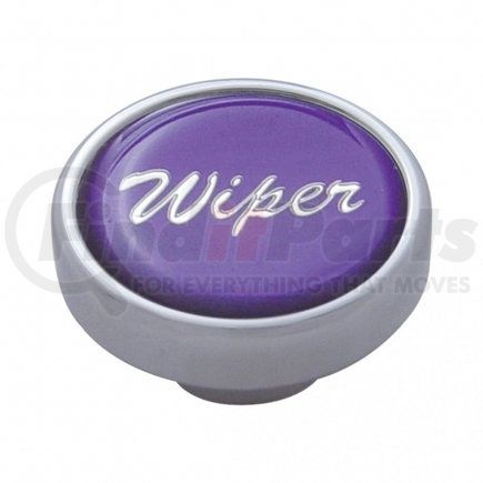 23204 by UNITED PACIFIC - Dash Knob - "Wiper", Purple Glossy Sticker