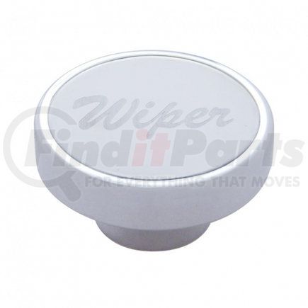 23534 by UNITED PACIFIC - Dash Knob - "Wiper", Stainless Plaque