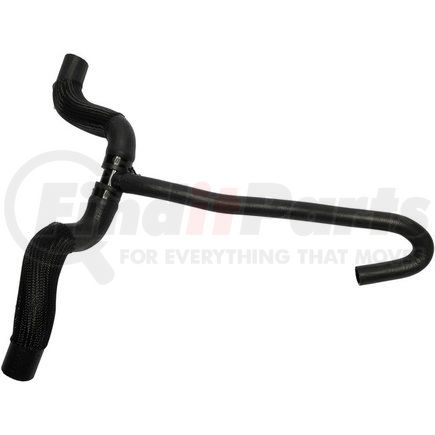 66466 by CONTINENTAL AG - Designed to transfer glycol-based coolant throughout the vehicle's cooling system.  The EPDM tube and cover and the synthetic reinforcement meets or exceeds SAE 20R4EC Class D1 specifications. Exact OEM configuration ensures a perfect fit. 