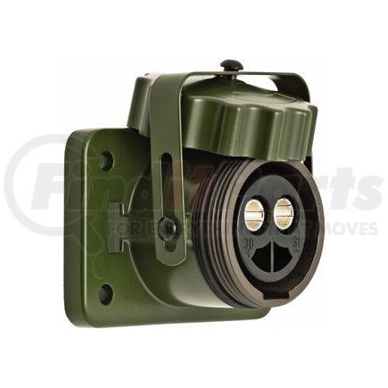 001935031 by HELLA - Socket 2 Pole Olive Green