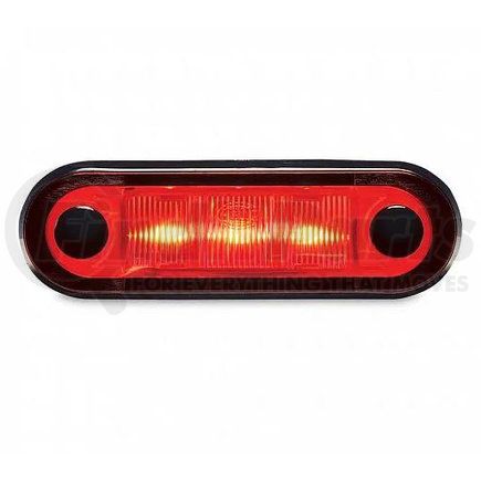 959657207 by HELLA - LAMP S/CL MKR 9657 LED RED 12V SAE