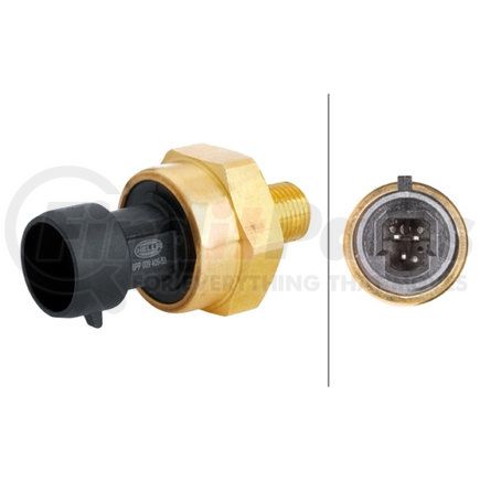 009409531 by HELLA - Sensor, exhaust pressure - 3-pin connector - Screw Connection