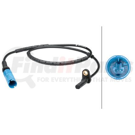 012679531 by HELLA - Sensor, wheel speed - 2-pin connector - Rear - Total Length992mm
