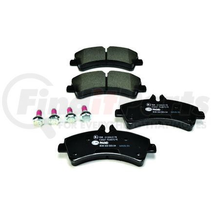 355005541 by HELLA - Disc Brake Pad Set