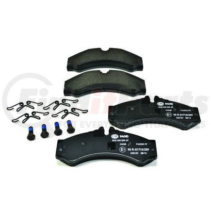 355005391 by HELLA - Disc Brake Pad Set