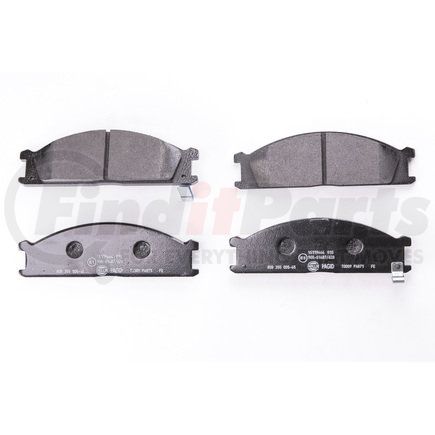 355005651 by HELLA - Disc Brake Pad Set