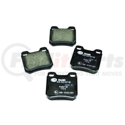 355007381 by HELLA - Disc Brake Pad Set