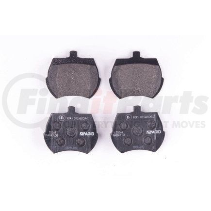 355007081 by HELLA - Disc Brake Pad Set