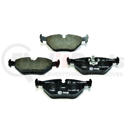 355007421 by HELLA - Disc Brake Pad Set