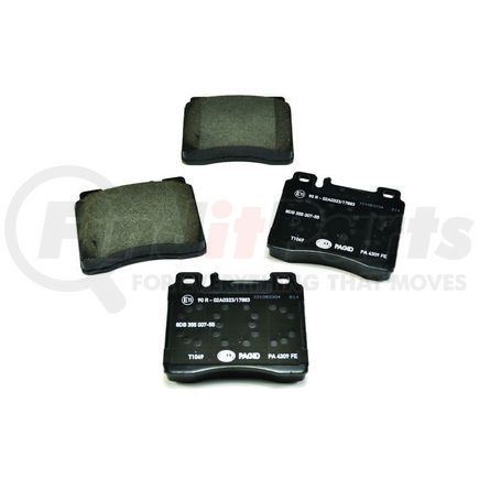 355007551 by HELLA - Disc Brake Pad Set