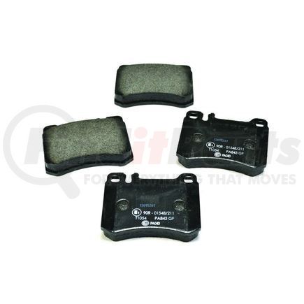 355007611 by HELLA - Disc Brake Pad Set