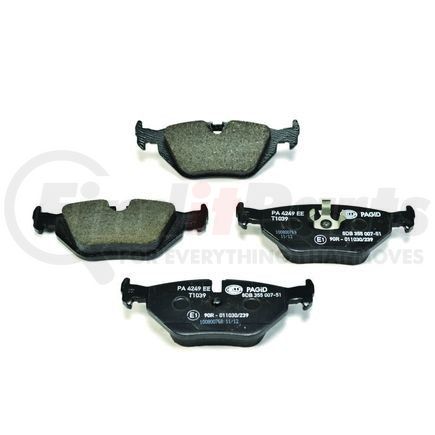 355007511 by HELLA - Disc Brake Pad Set