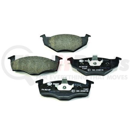 355007911 by HELLA - Disc Brake Pad Set