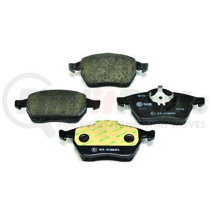 355008021 by HELLA - Disc Brake Pad Set