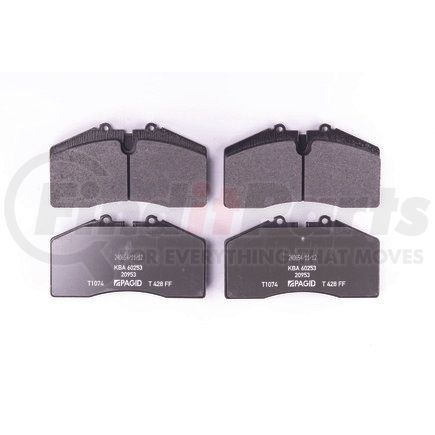 355007701 by HELLA - Disc Brake Pad Set