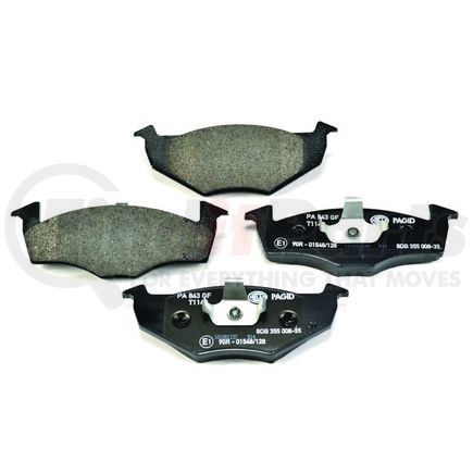 355008351 by HELLA - Disc Brake Pad Set