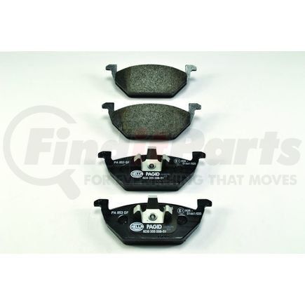 355008591 by HELLA - Disc Brake Pad Set