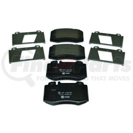 355008691 by HELLA - Disc Brake Pad Set