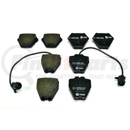 355008791 by HELLA - Disc Brake Pad Set