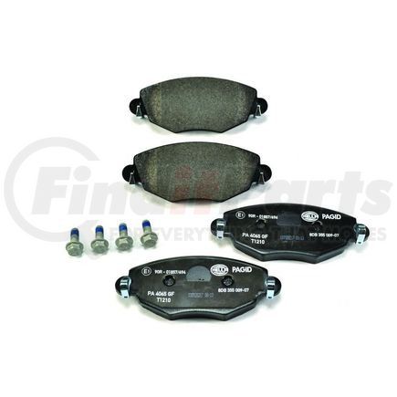 355009071 by HELLA - Disc Brake Pad Set